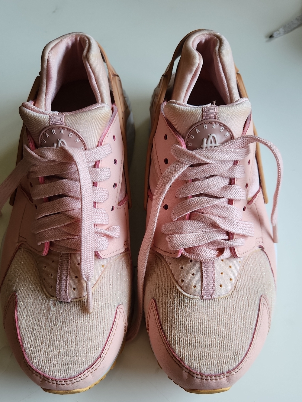 Talla 5.5 Y - Nike Huarache Run SE Low Prism Pink -